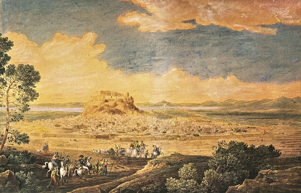 Veduta generale di Atene